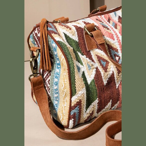 Eloise Boho Handwoven Bag - Picture 11 of 13